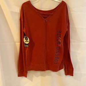 Fresno State Bulldogs w/ Lace-up women’s size M New